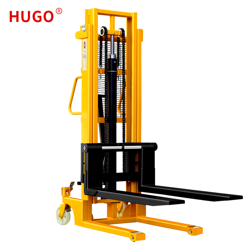 Qual è il principio di sollevamento dello stacker di pallet manuali?