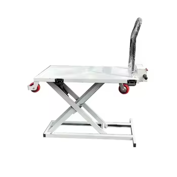 Carrello elettrico mobile portatile della tabella dell'ascensore di forbici per la movimentazione dei materiali del magazzino